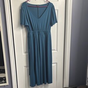 Torrid Teal Midi Dress